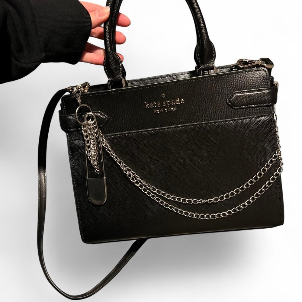 Kate Spade Black Staci Satchel Bag